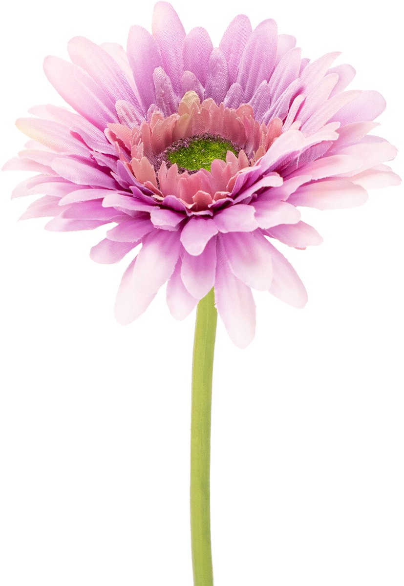 Viana Kunstmatige gerbera's voor in de tuin, paars, 47 cm, 6 stuks, 6 Stück