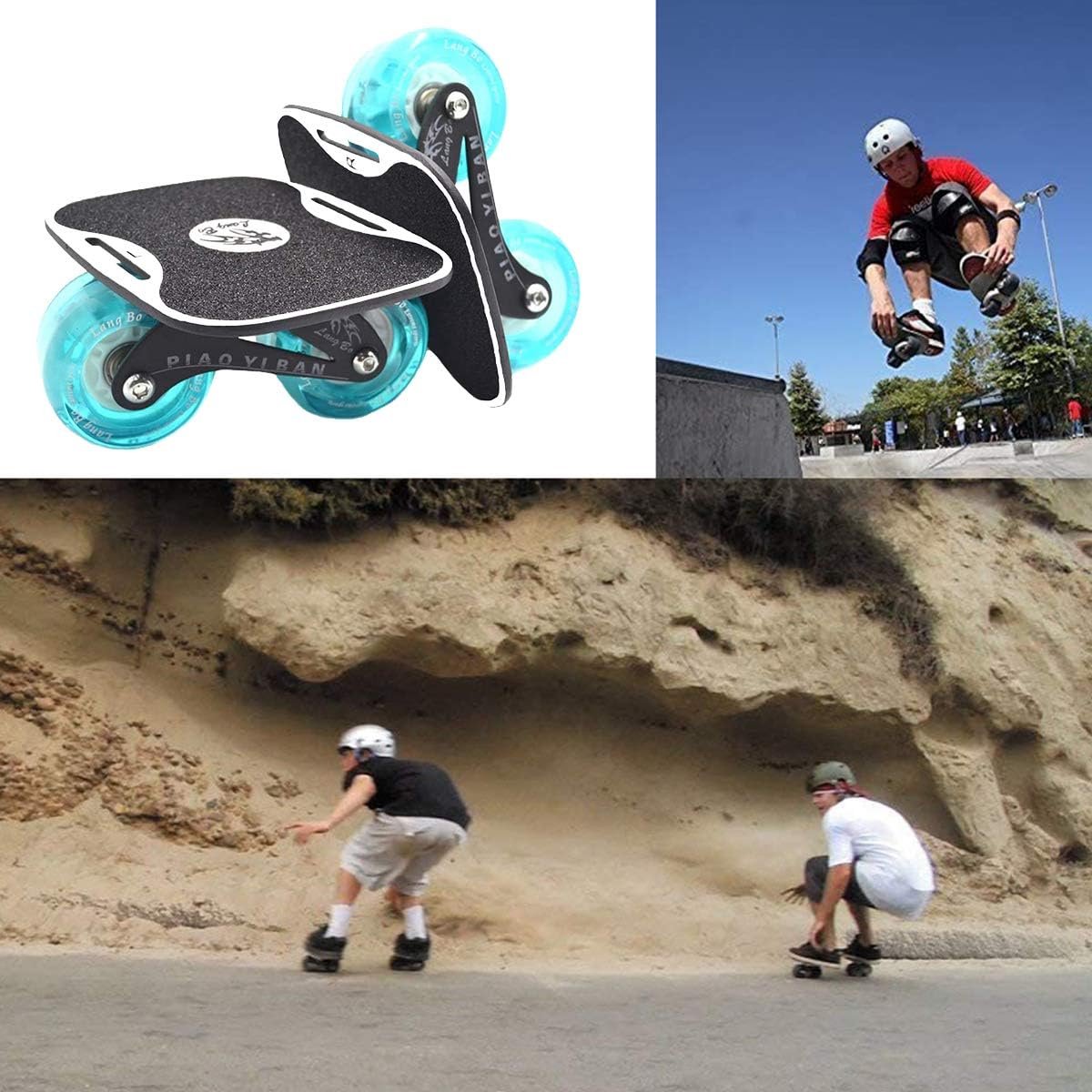 Split Skates - Drift Rolschaatsen - Outdoor Glijden - LED Lichtgevende Wielen - 629 Inch Dek - Lichtgevend