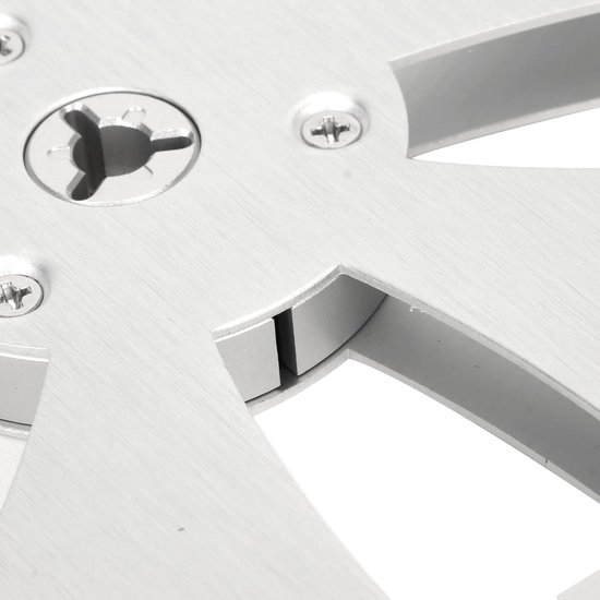Lege 1/4 7 Inch Tape Reel van Aluminium Legering, 6-Gat Open Reel voor Geluidsopnames en Machines van Merkloos — afbeelding 4