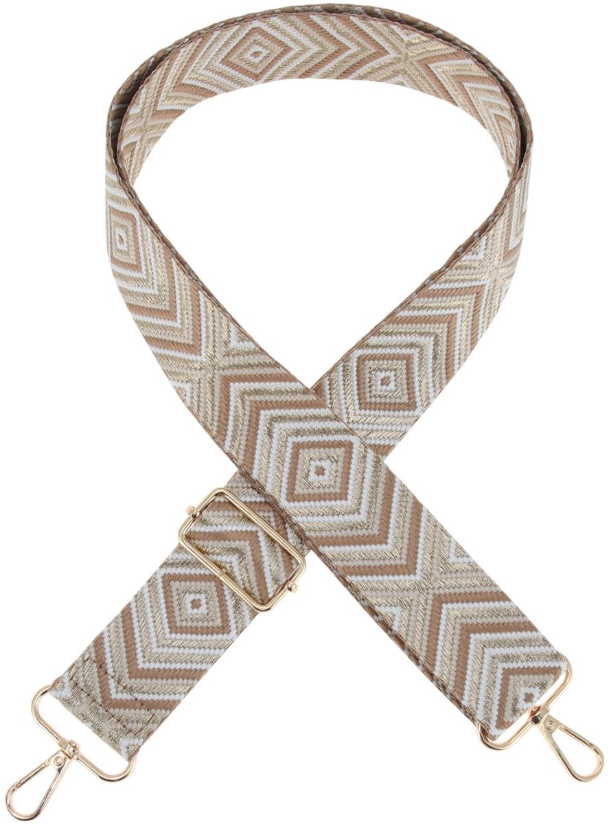 Dailygoods- Tasriem Verstelbaar - Schouderband voor Tas - Tassenriem - Nylon Riem - Comfortabel Draagcomfort - Universeel Clipsysteem - Schouderriem