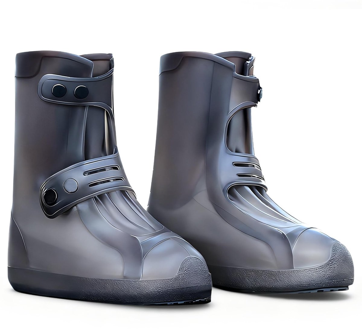 Dailygoods- Regenoverschoenen Waterdicht - Herbruikbare Schoenovertrekken - Antislip Bescherming - Opvouwbaar - Duurzaam - Siliconen Materiaal