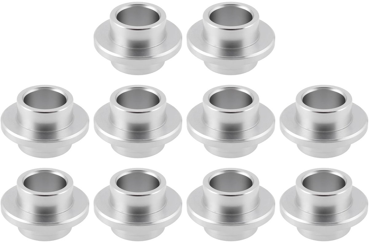 ZEYNOMAX- Lager Spacer 10.3mm 5 Stuks Geschikt voor Stunt Scooter Voor Wielen van Koffers/Rolschaatsen Buiten-/Binnen Diameter 17/8.3mm Zorgt voor Soepele Rotatie Aspa