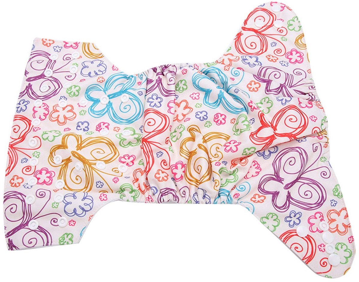 ZEYNOMAX - Herbruikbare Baby-zwemluier - Wasbaar - Verstelbare Stoffen Haaklus - Maat Verstelbaar - Babyzwemkleding - Ideaal voor baby's
