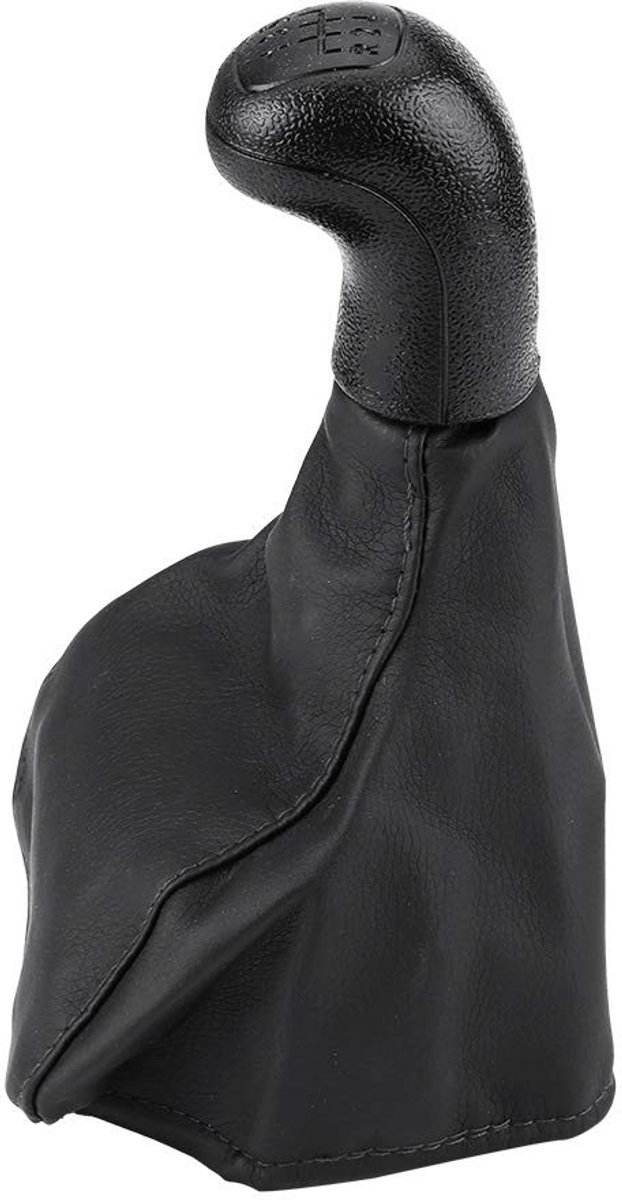 JHUBERS- Pookknop Hoes 5 Versnellingen - Pookknop - Vervanging - Zwart - ABS/Synthetisch Leer - Geschikt voor Vito W638 1996-1999 - Versnellingspook