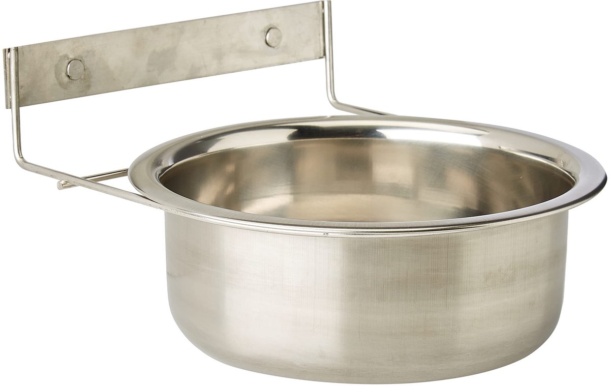 Dailygoods - Vogelvoederhuis - Roestvrij staal - Eenvoudig te bevestigen - 20 cm - Praktische voerbak - Geschikt voor vogels - Model 38017