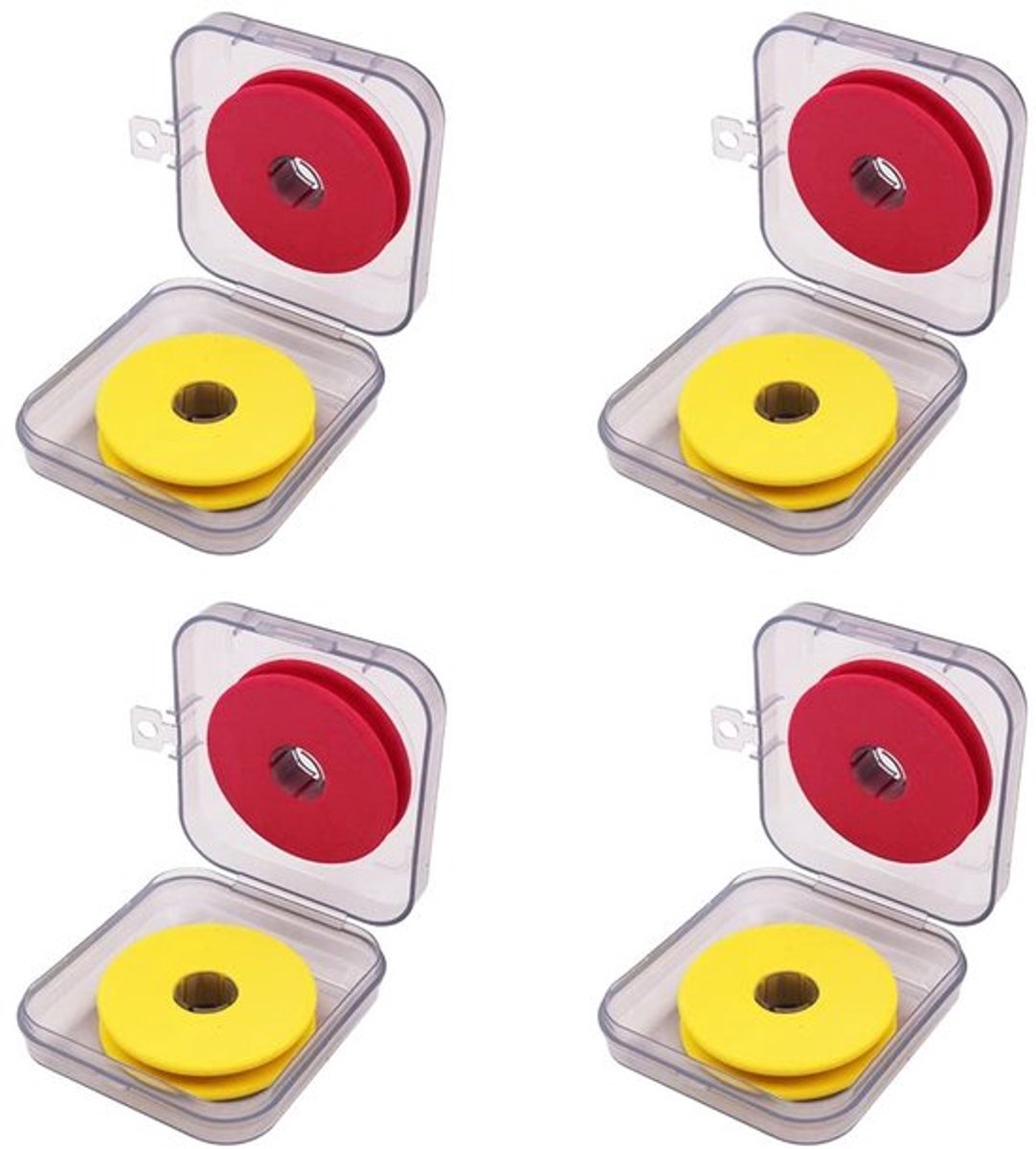 Dailygoody - Vissen Schuim Spoelen - 8 Stuks Visschuim - Lichtgewicht
