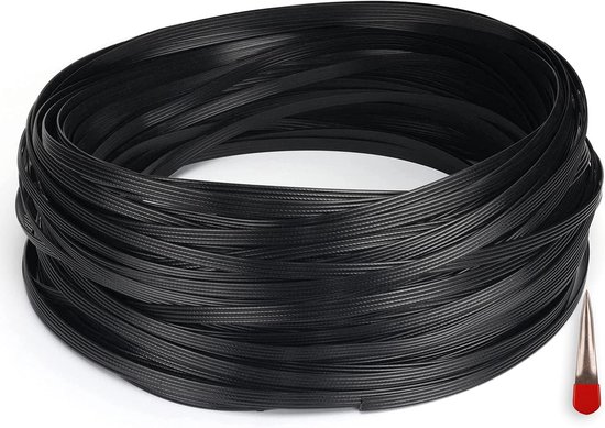 Rieten Reparatiemateriaal - Kunststof Rotan - Meubels Repareren - Waterdicht Materiaal - 500G Pakket - Wit — afbeelding 4