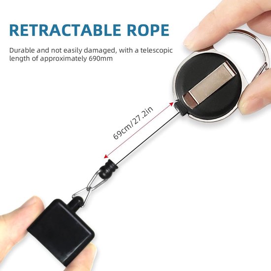 Biljartkrijthouder - Keu Accessoire - Sporten - Magnetische Sluiting - 8 cm - Zilver — afbeelding 2