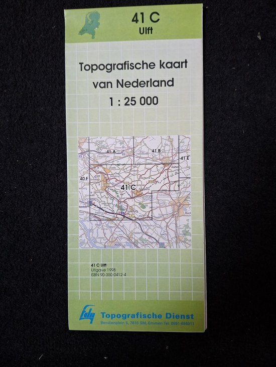 1 25000 41-c ulft Topografische krt - cover