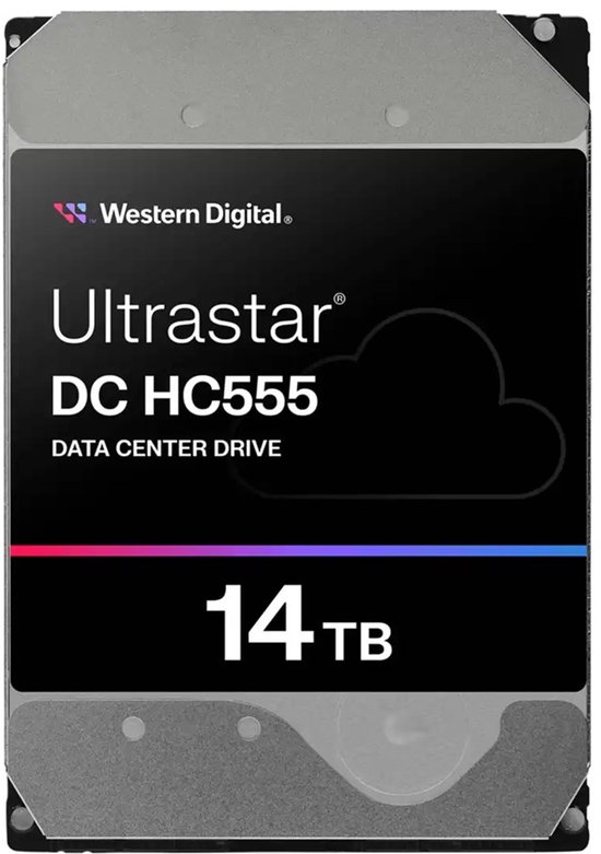 Western Digital Ultrastar DC HC555 - Interne harde schijf - 14 TB - 7200 RPM - HelioSeal Technologie — afbeelding 2
