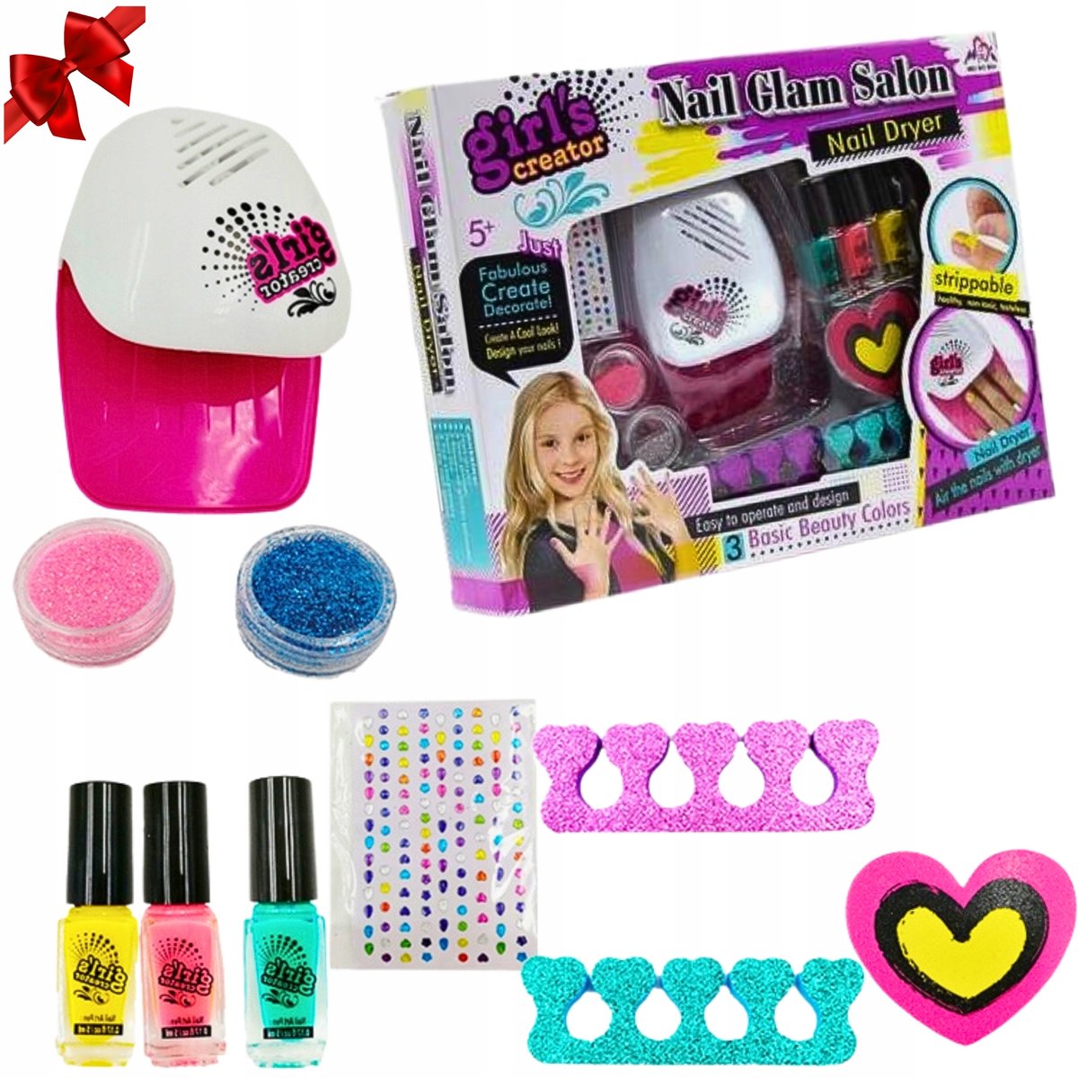 Kindersalon Nagelstudio zet Droger in Accessoires - Leuk Cadeau!