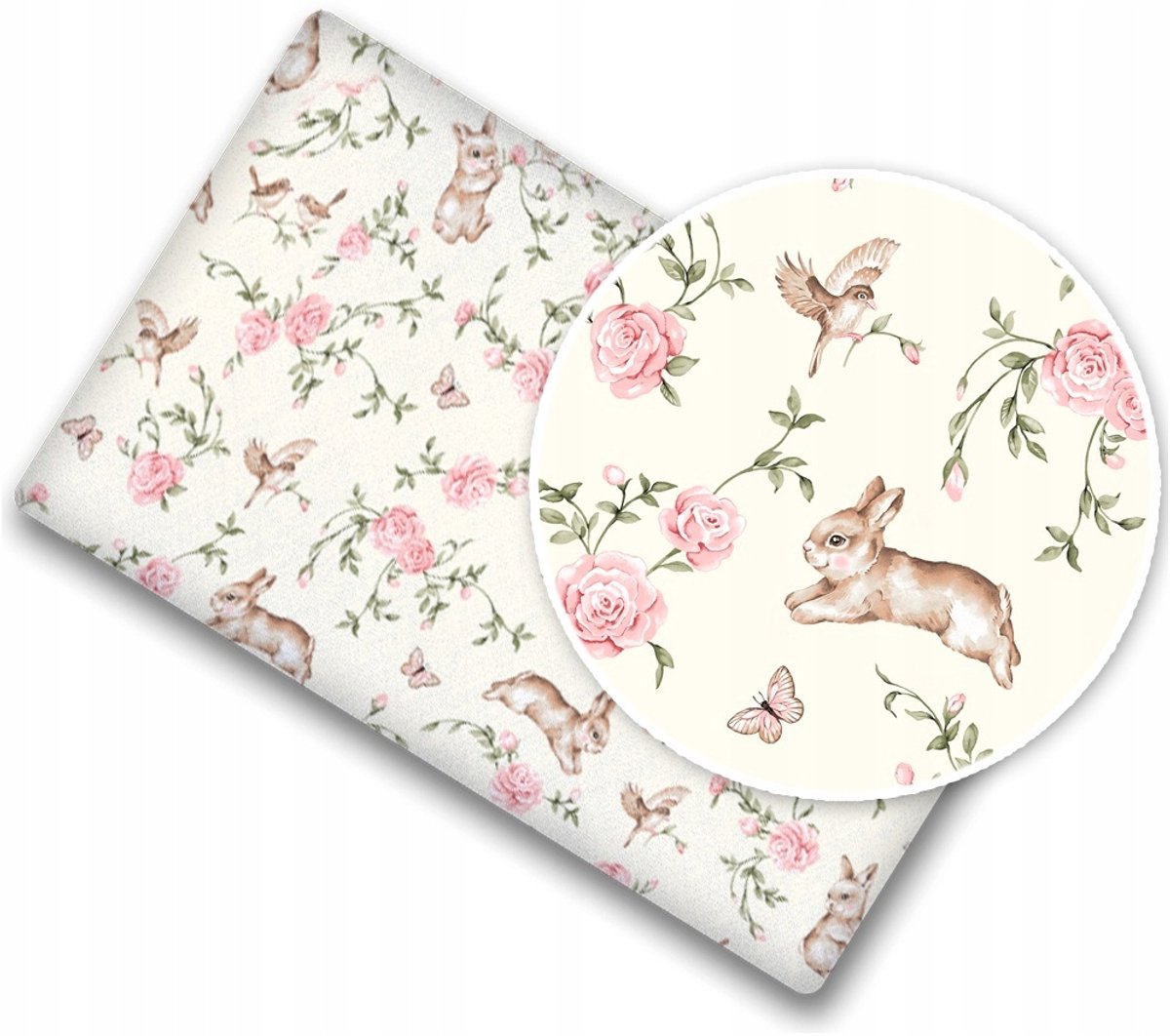Babymam Hoeslaken Kinderledikant 120x60cm 100% Katoen met Elastiek