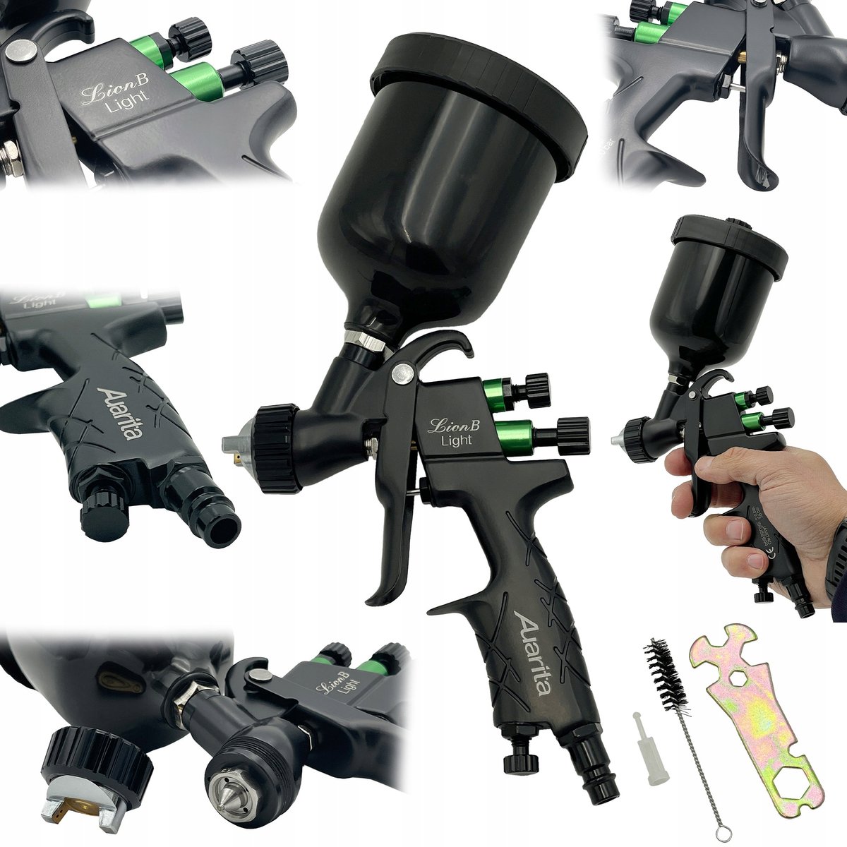 Auarita LVMP Spuitpistool 1,0 mm 250 ml voor Lakken