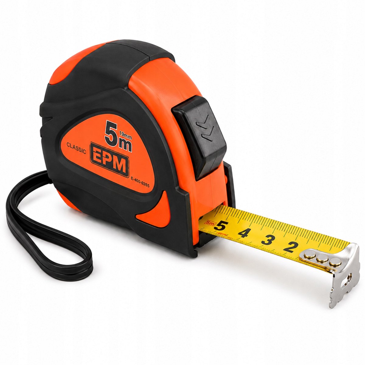 EPM Rolbandmaat 5m x 19mm Autolock met Magneet