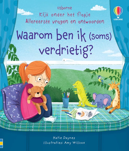 Kijk onder het flapje - Allereerste vragen en antwoorden 1 - Waarom ben ik (soms) verdrietig?