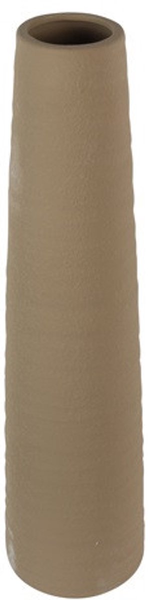 Countryfield Vaas Nohr XL beige - 12,5 x 12,5 x 49 cm Beige, Taupe