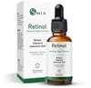 Doosje en flesje SIMIA Retinol Intensive Night Formula met Retinol, Vitamine E, Hyaluronzuur. Gladmakende, verstevigende, fijne lijntjes verzorging.