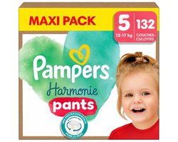 Pampers Harmonie Pants Maxi Pack Maat 5 – 132 Luierbroekjes – 12 tot 17 kg