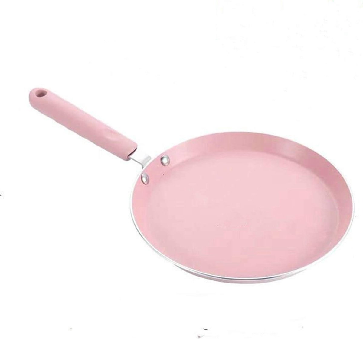 Koekenpan - Omeletpan - Koken - Antiaanbaklaag - 24 cm - Roze