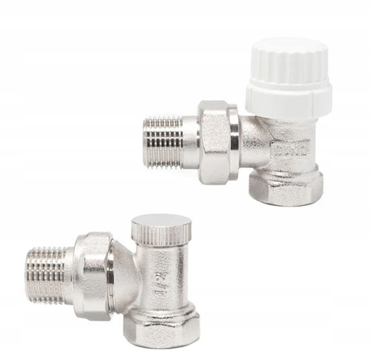 Hoekige Thermostatische Set FL-201 1/2" - Precisie Verwarming