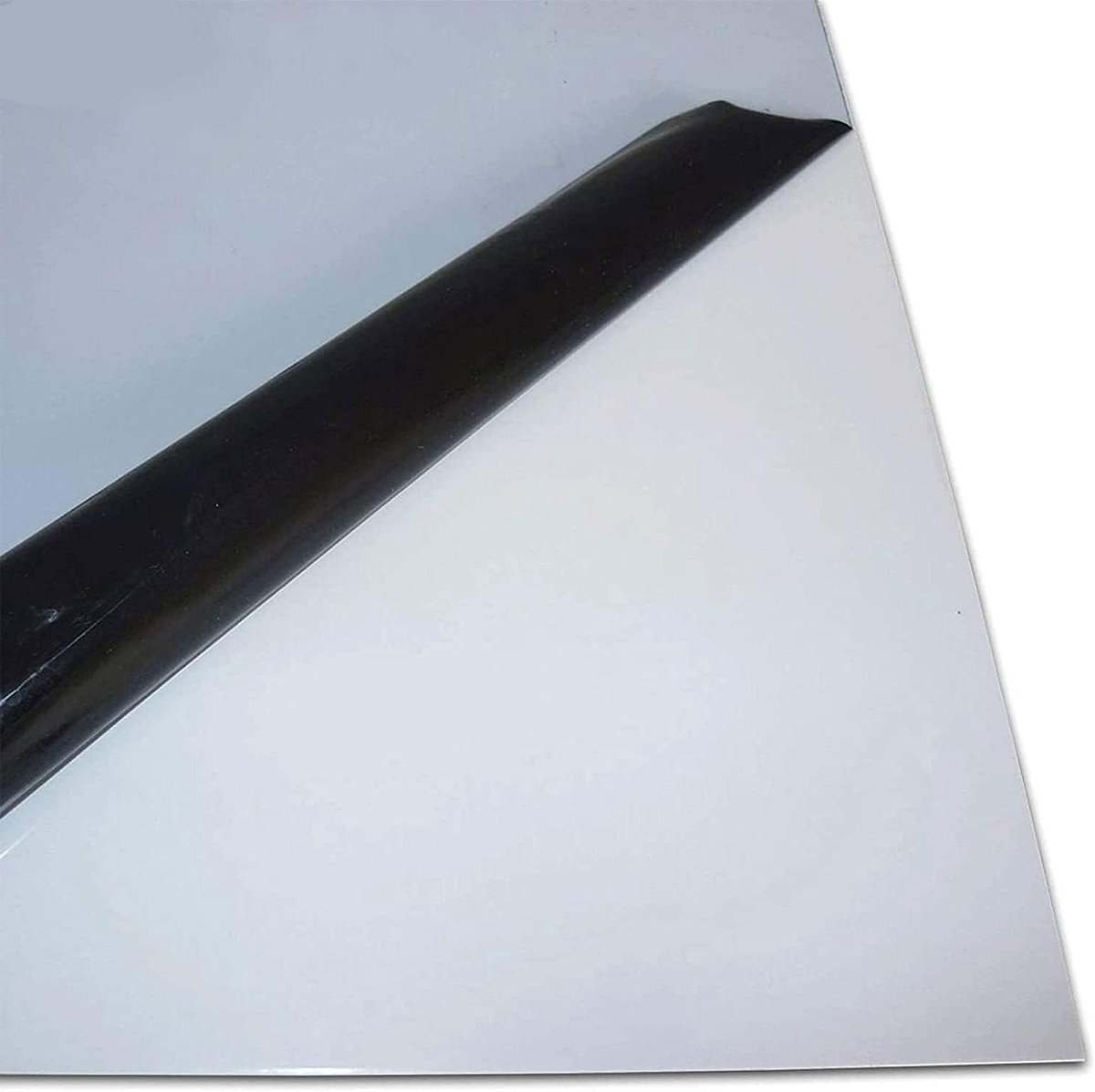 Aluminium Plaat - Metaal Plaat - Machinebouw - Op Maat Gesneden - 100 x 300 mm - Wit Gelakt