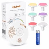 Joybelli® Elektrische Nagelvijl Baby en Kind – Veilige Nagelverzorging – 6 vijlen – Stil en Pijnloos – Inclusief Batterij – Baby Nageltrimmer Set