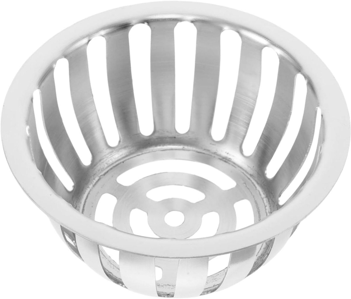 Afvoerzeef RVS - Douchegoot Deksel - Buiten Droog Houden - Anti-Verstoppings Ontwerp - 11.4 cm - Zilver