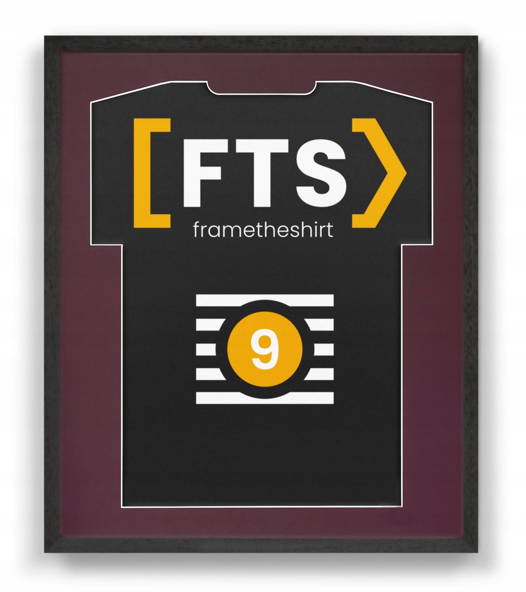 Designerscherm voor gesigneerd sportshirt - Zelfmontage