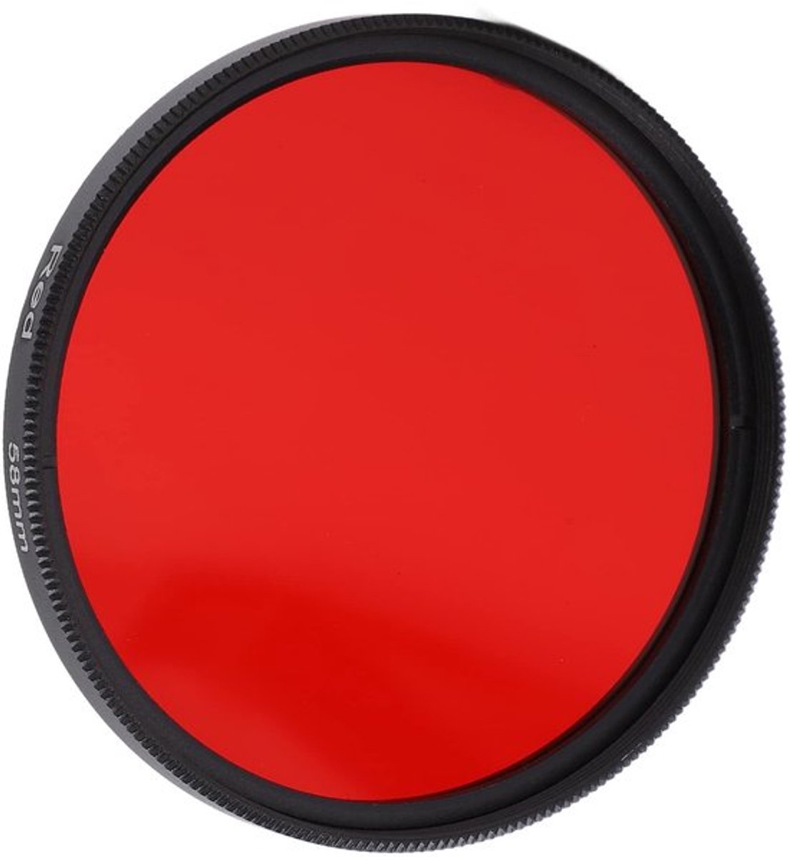 Rode Cameralensfilter - Optisch Glas - Lensbescherming - 58MM - Voor Nikon en Fujifilm - Hoogwaardige Kwaliteit