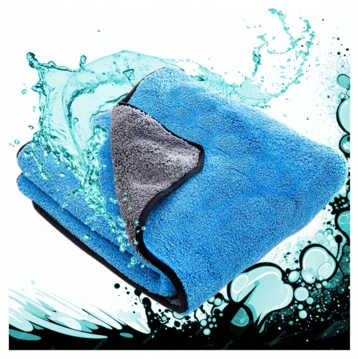K2 Flossy PRO Microvezeldoek voor Auto - 60x90cm - 800 gsm