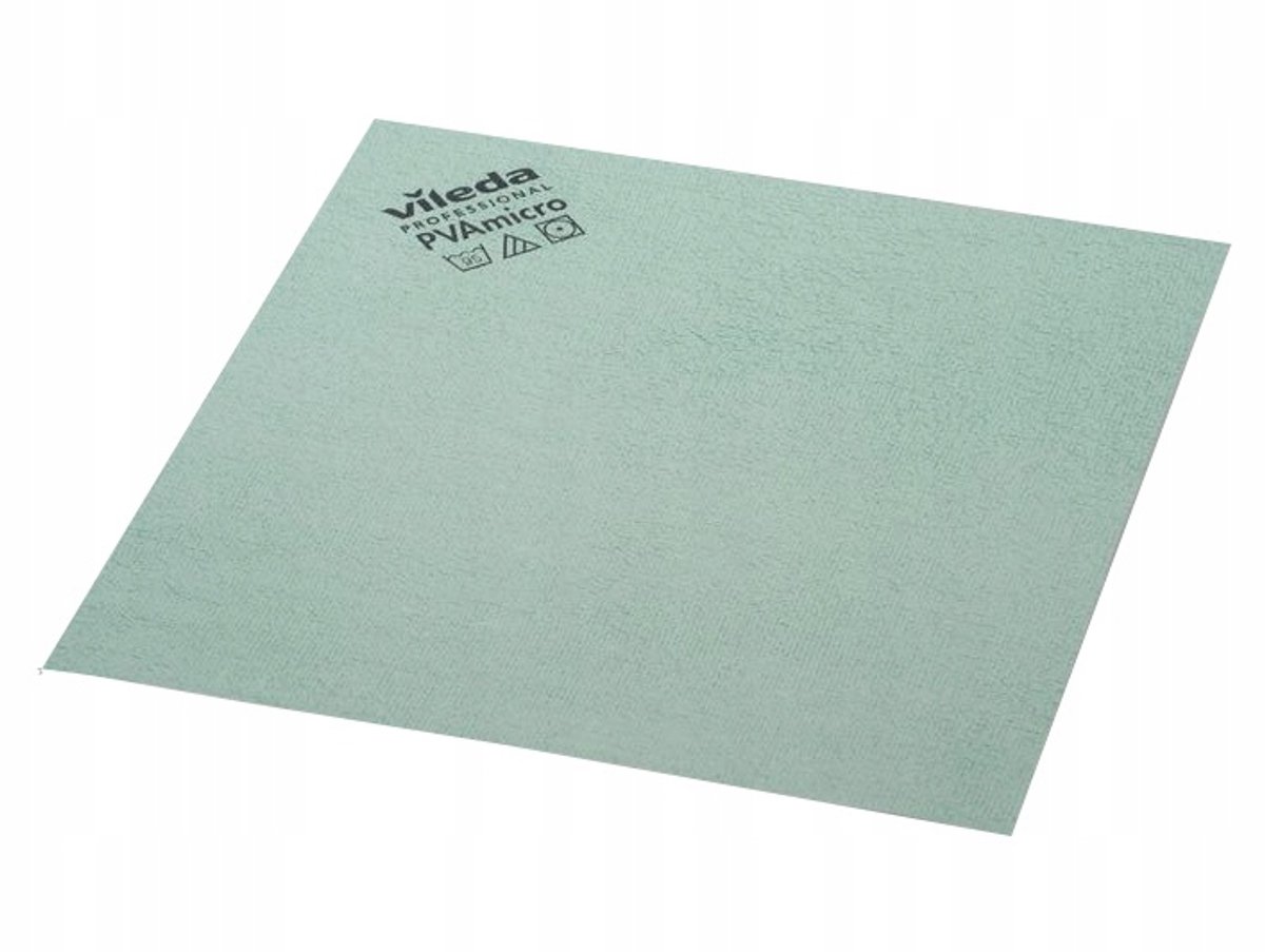 Vileda Professionele PVAmicro Doek - Groen - 38x35cm
