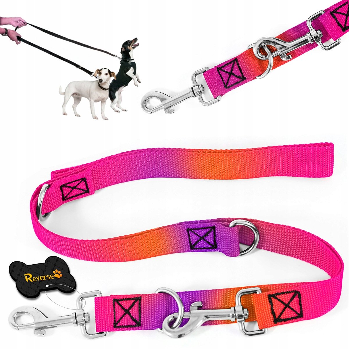 Verstelbare Hondenlijn 3.2m Sterk PP Band - 25mm Breed