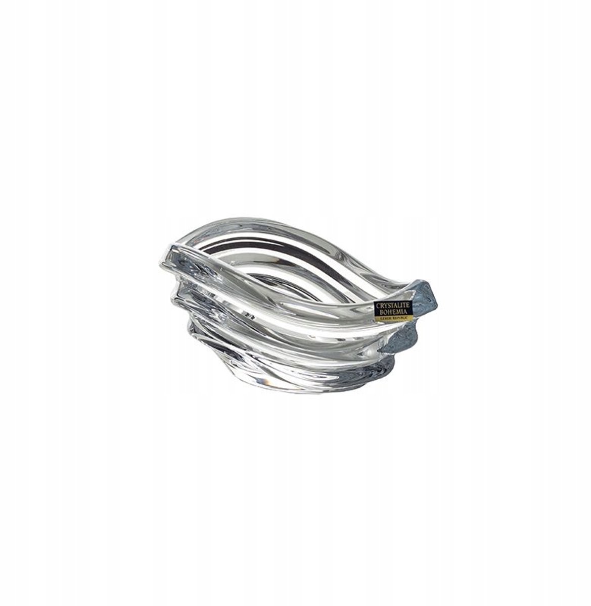 Bohemia Wave Kristallen Schaal 15.5 cm - Elegant en Functioneel