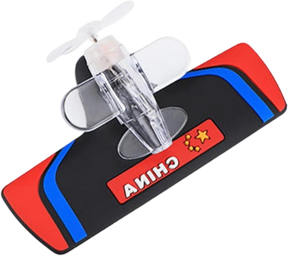 Auto Exterieur Decor - Voertuig Decoratie - Rijveiligheid Verbeteren - Wind-Powered LED - 19.99 x 10.01 x 5 cm