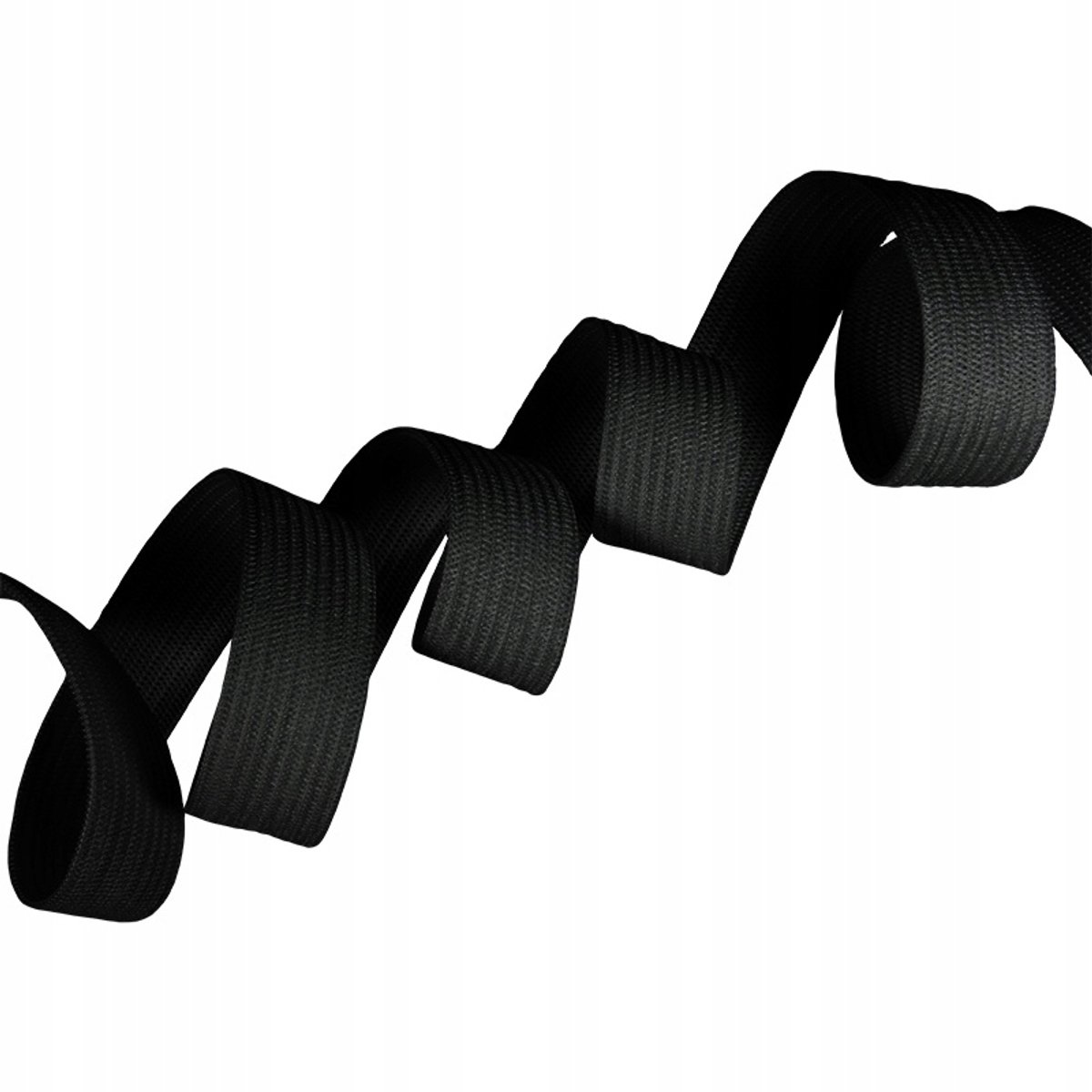 Zwarte Elastische Band 40mm x 5m - Kwaliteit voor Kleding & Hobby