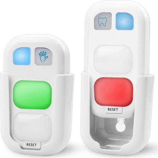 Poets Timer - Badkamer Timer - Tandenpoetsen Leren - Interactieve Verlichting - 2 Minuten - Wit — afbeelding 5