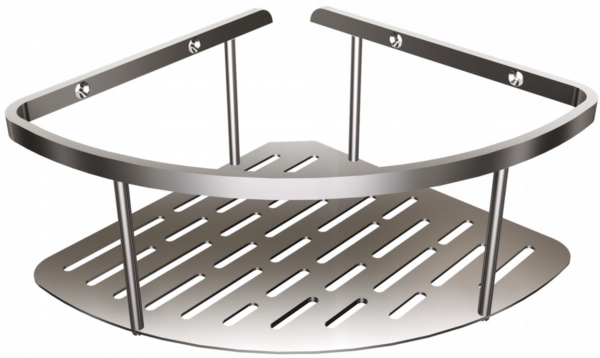 Andex Norwegian Hoek Douchemand RVS - 20x9x20cm
