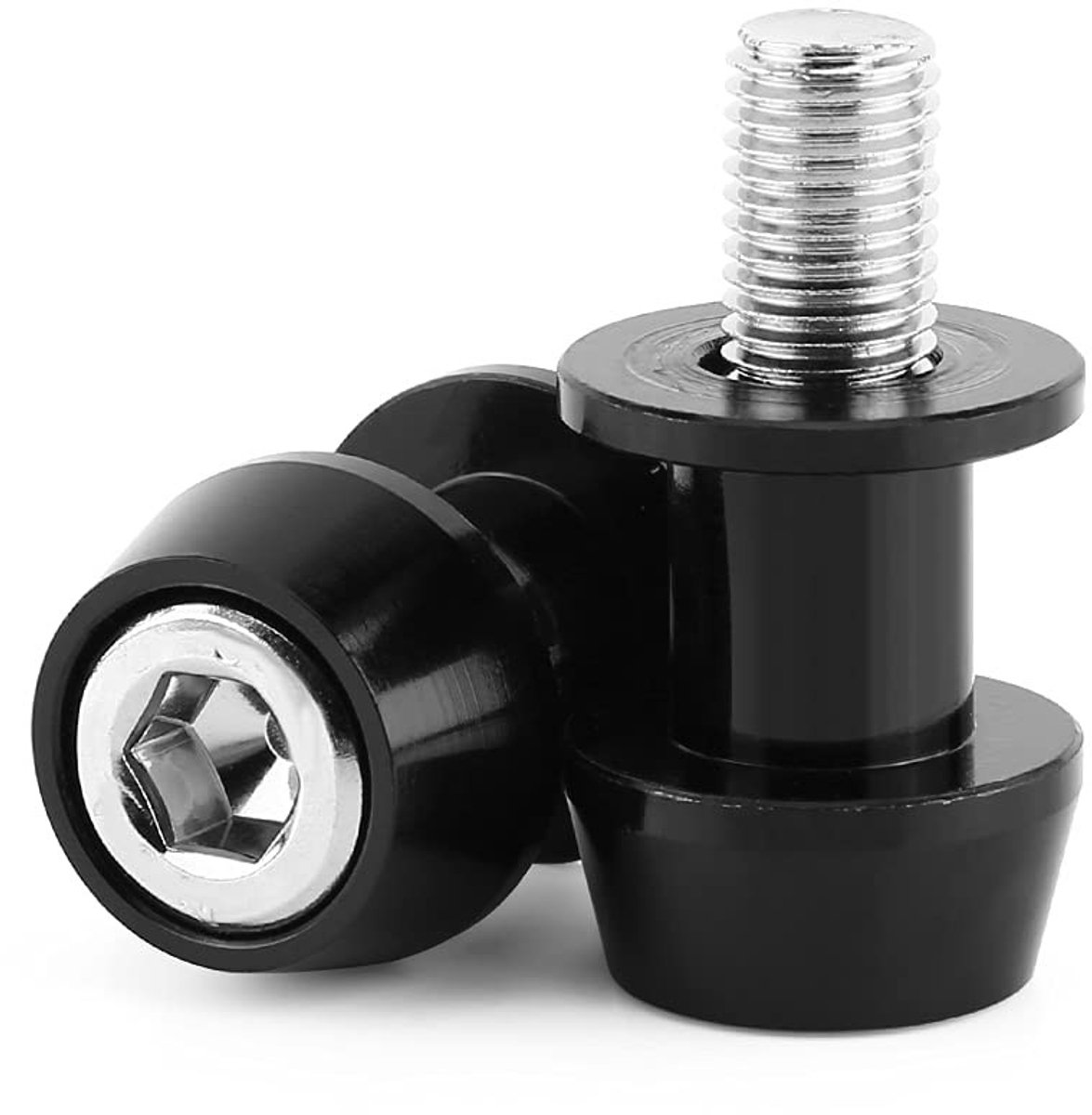 JHUBERS- Swingarm Spools Aluminium - 8mm/10mm - Antislip - Schokbestendig - Lichtgewicht - Eenvoudige installatie - Motorcycle Bobbins
