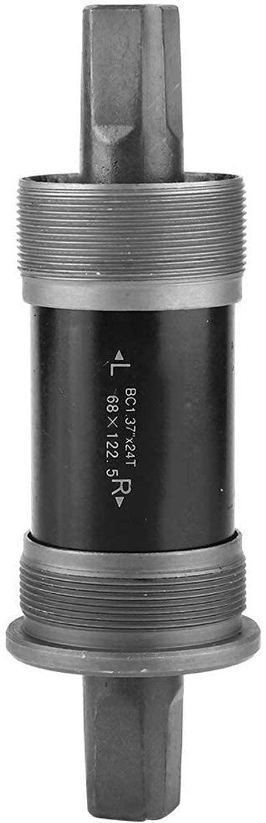 JHUBERS- Trapas Stalen - Vierkante Gat As - 118/124/127.5mm - Crank - Schokbestendig - Lichtgewicht - Fietsas