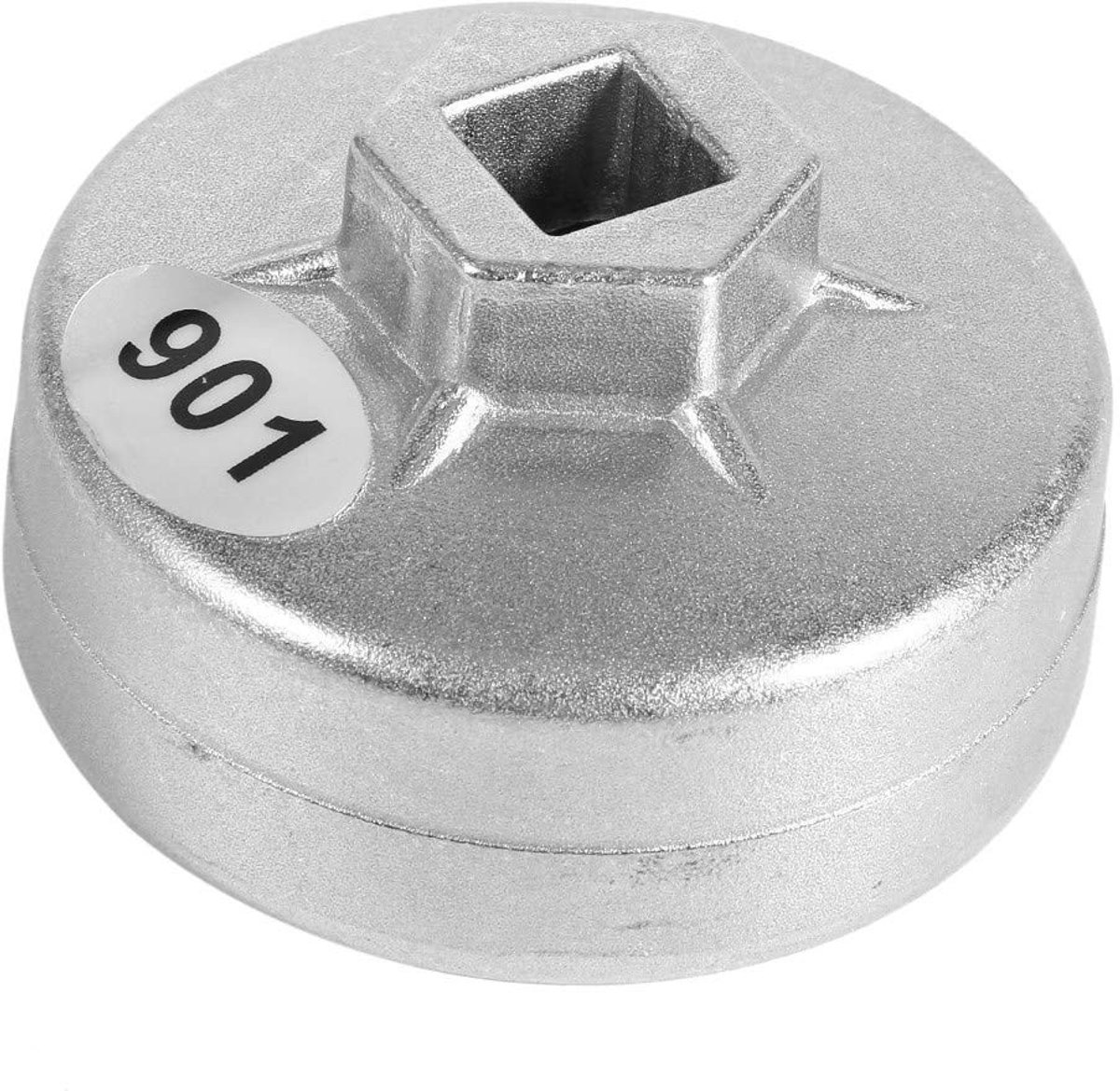 JHUBERS- Oliefiltermoersleutel 65 mm - Aluminium Constructie - Verchroomde Afwerking - Polygonale Koepel - Schokbestendig - Perfecte Pasvorm - Filter Sleutel
