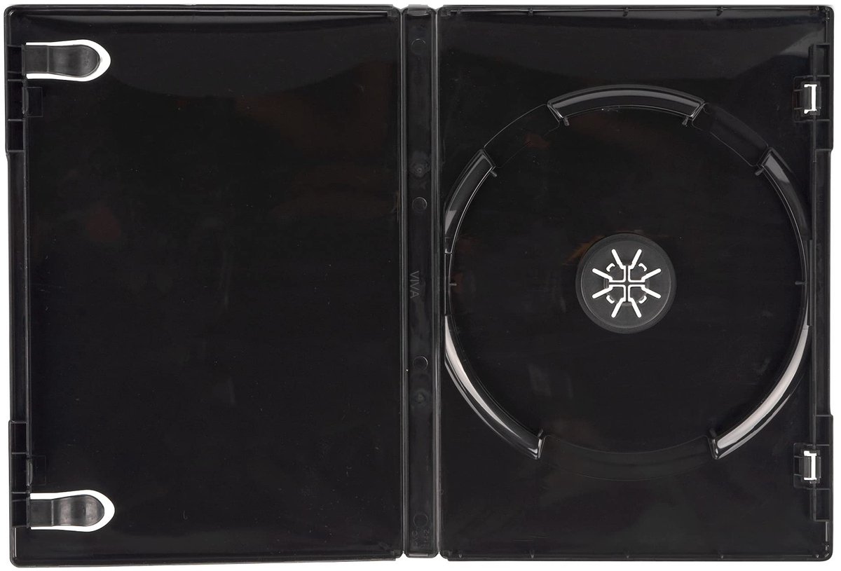 BRENZOOS- DVD Cases 50 Stuks - 14mm - DVD Hoesjes Opbergsysteem - Hoge Kwaliteit - Plastic Sleeve - Gratis Verzending