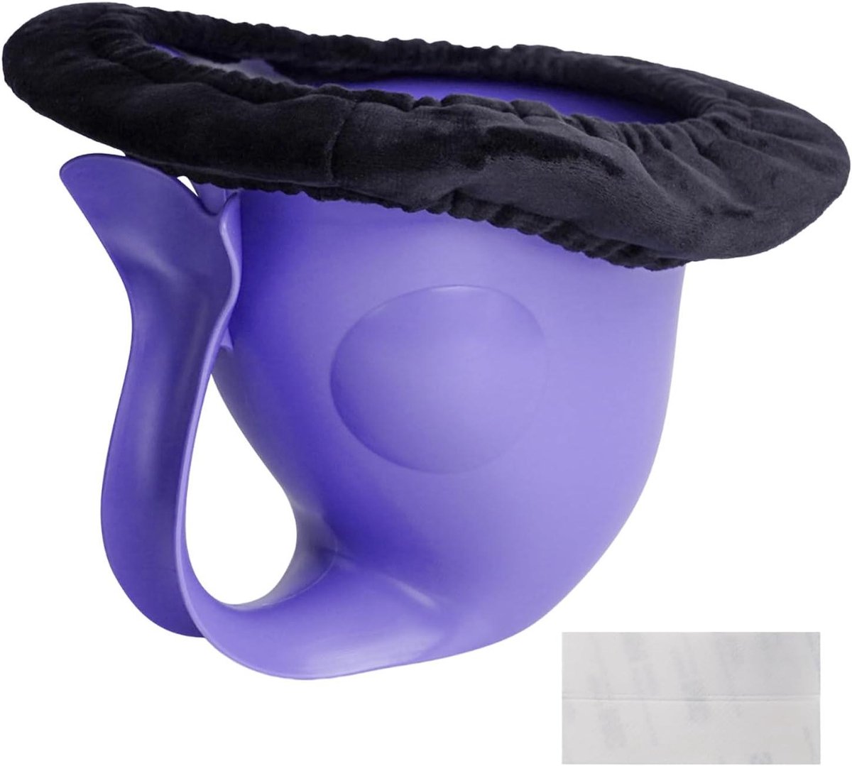 Kinder Potty - Oefen Potje - Zindelijkheidstraining - Vrolijk Vis Ontwerp - 14x14x19.55cm - Paars