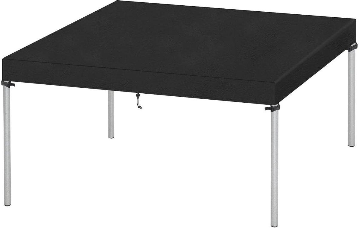 BRENZOOS- Tafelhoes Waterdicht - Tuintafelhoes - Meubilairhoes - 420D Oxford Stof - Winddicht - Scheurbestendig - 120x90x15cm - Meubelhoes