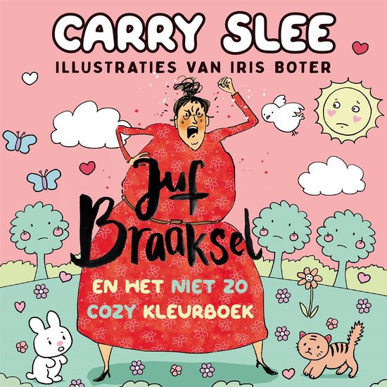 Juf Braaksel en het niet zo cozy kleurboek - cover