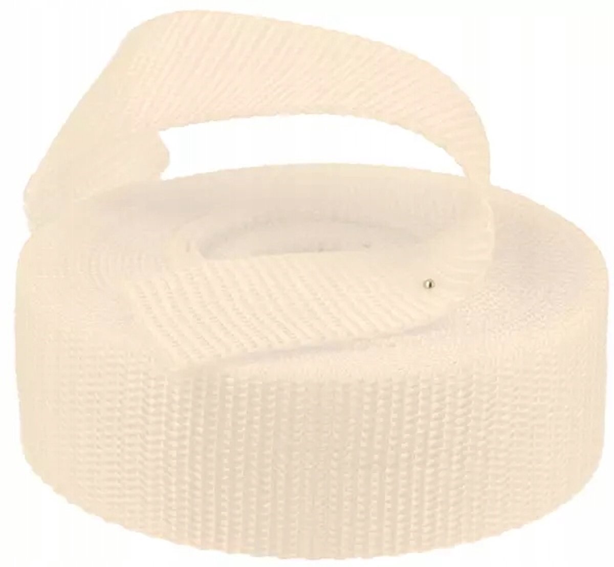 Sterke Draagriem 40mm - 5m - Wit - 1,35mm dik
