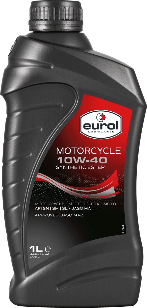 Eurol Motorcycle 10w40 Motorolie E100097 - 1L