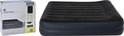 Intex Dura-Beam Plus luchtbed in donkergrijs met 42 cm hoogte. Met ingebouwde pomp.