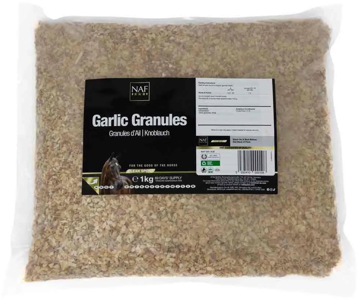 Naf Equine Knoflookkorrels Beige 1kg