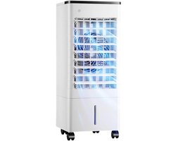Mobiele Airco - Luchtkoeler Ventilator - Zomerse Hitte - 3-in-1 Functie - 9L Tank - Wit