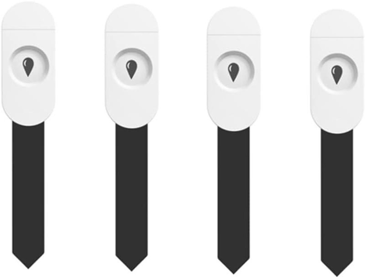 Bodemvocht Sensor - Tuin Meter - Planten Verzorgen - Zigbee Connectiviteit - 4 Stuks - Grijs
